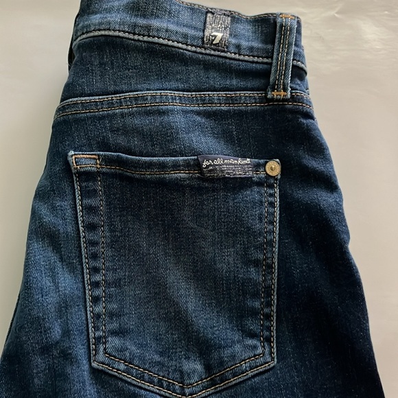 7 For All Mankind The High Waist Skinny Size 27 - Picture 15 of 16